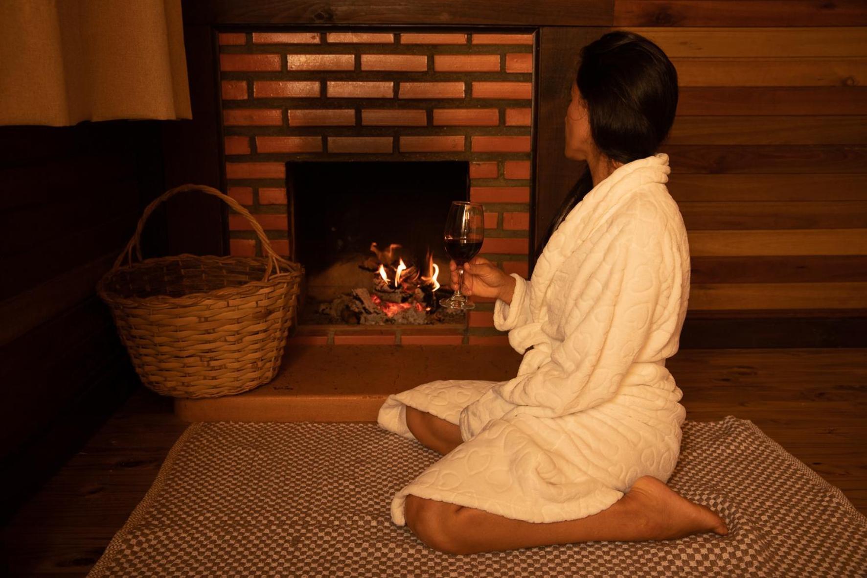 Chale Canadense Com Hidromassagem Pousada Indios Koroados Villa Praia Grande  Luaran gambar